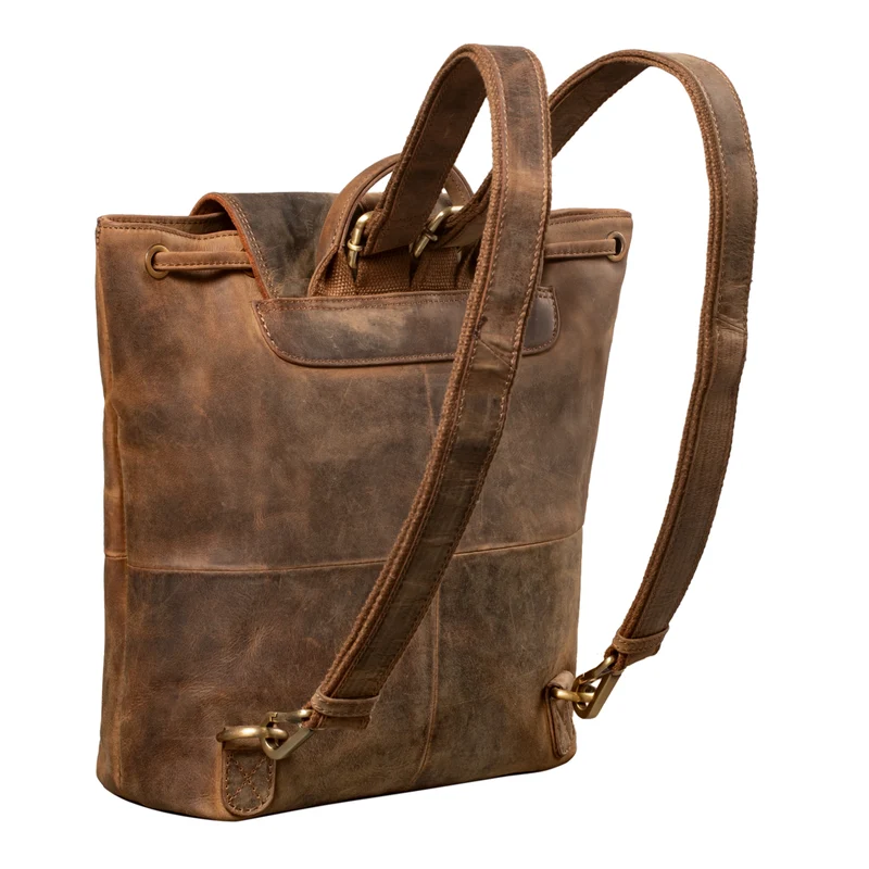 "Ranger" Vintage Rucksack Leder 13,3 Zoll