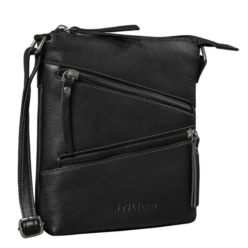 "Alina" Schultertasche Damen Leder Vintage