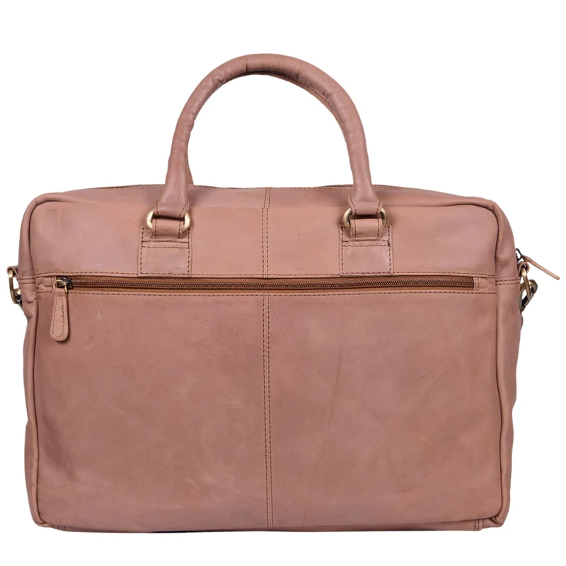 "Aaron" Umhängetasche Leder 15,6 Zoll