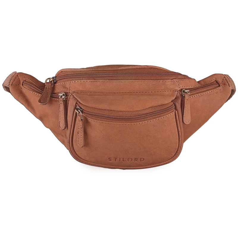 B-WARE "Eliah" Vintage Gürteltasche Leder