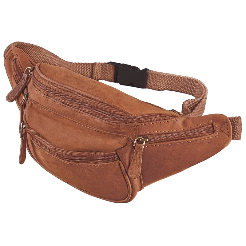 B-WARE "Eliah" Vintage Gürteltasche Leder
