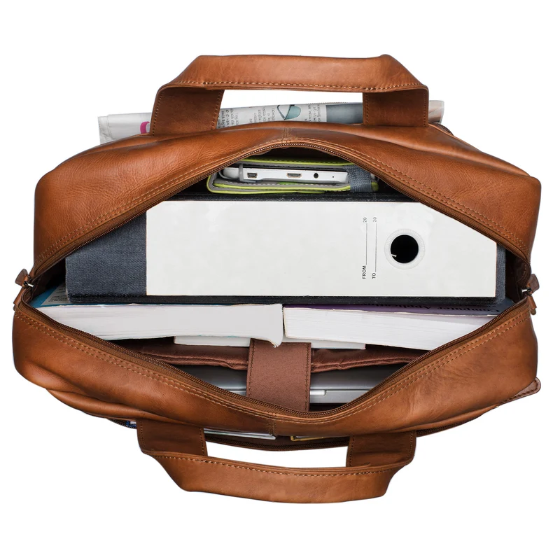 B-WARE "Amadeus" Lehrertasche Leder XL