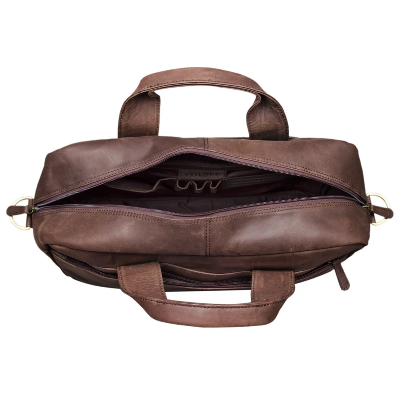 B-WARE "Amadeus" Lehrertasche Leder XL