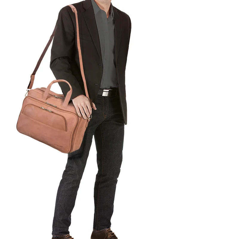 B-WARE "Artemis" Lehrertasche Leder Herren Damen