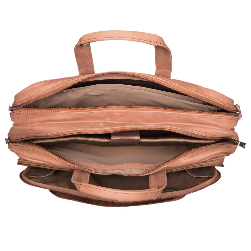 B-WARE "Artemis" Lehrertasche Leder Herren Damen