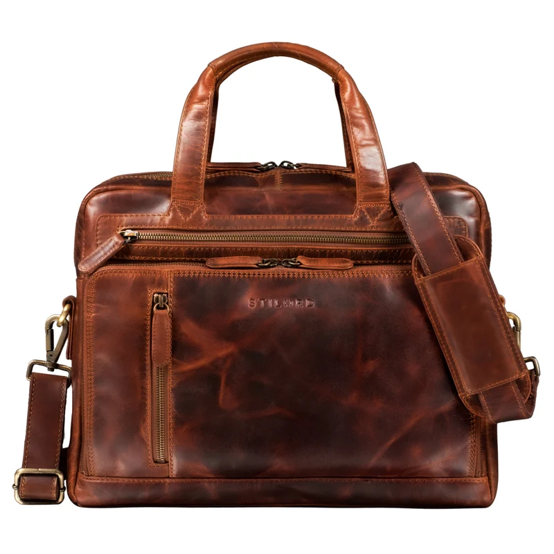 "Avery" Ledertasche Umhängetasche