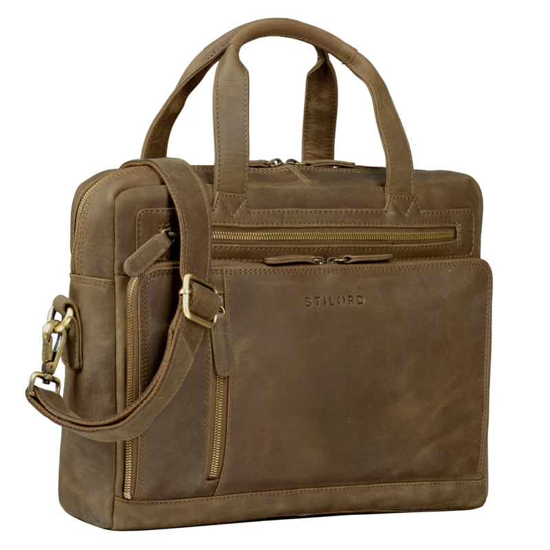 "Avery" Ledertasche Umhängetasche
