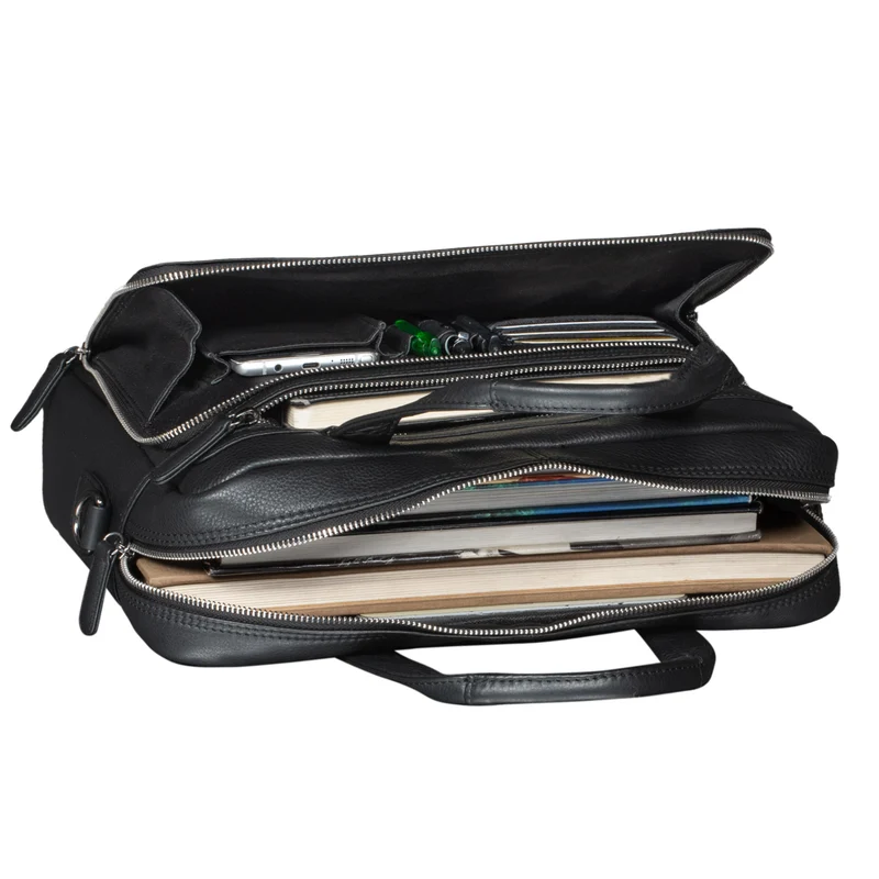 "Avery" Ledertasche Umhängetasche