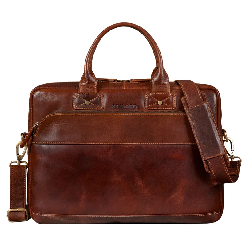 "Alvin" Business Laptoptasche Leder