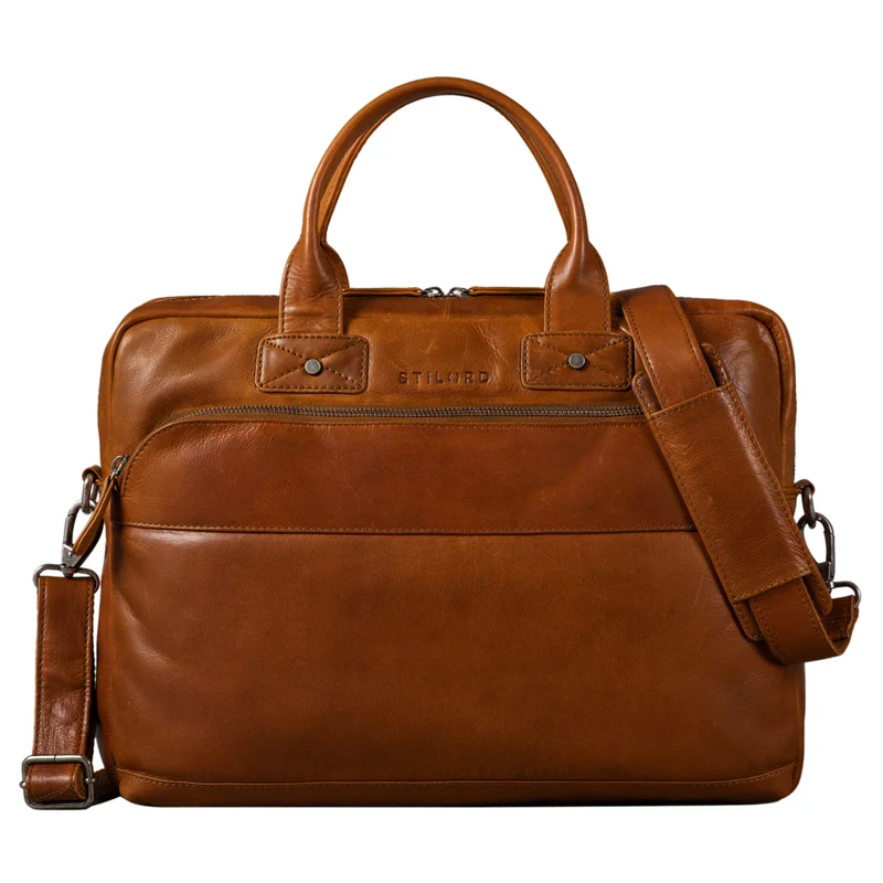 "Alvin" Business Laptoptasche Leder