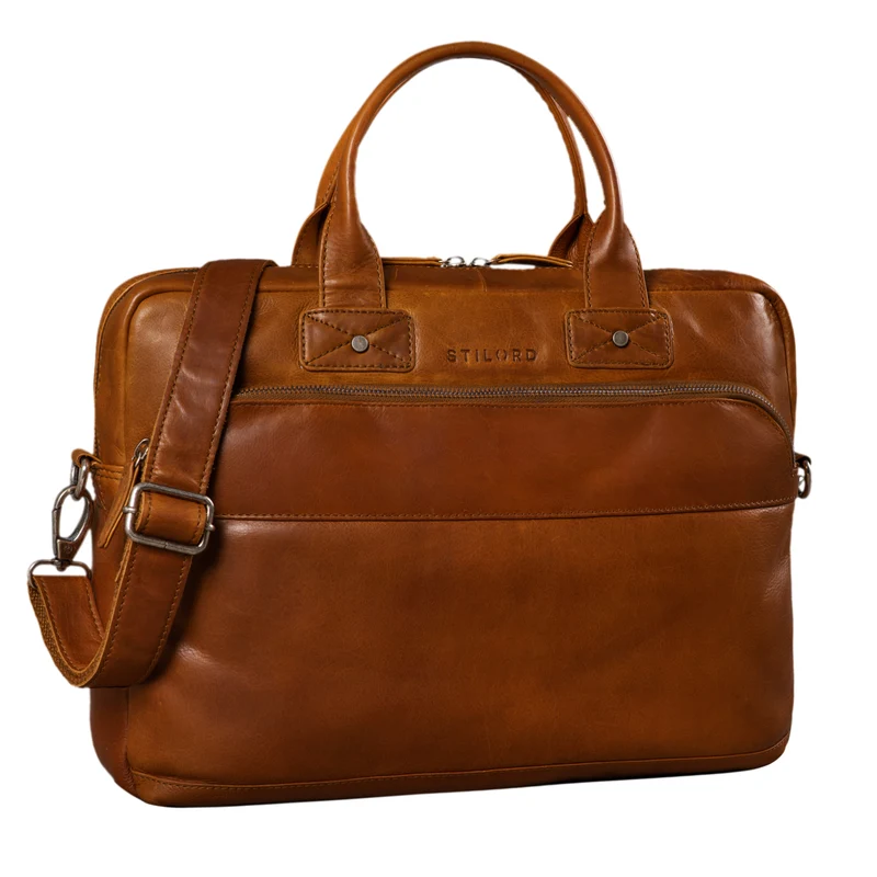 "Alvin" Business Laptoptasche Leder