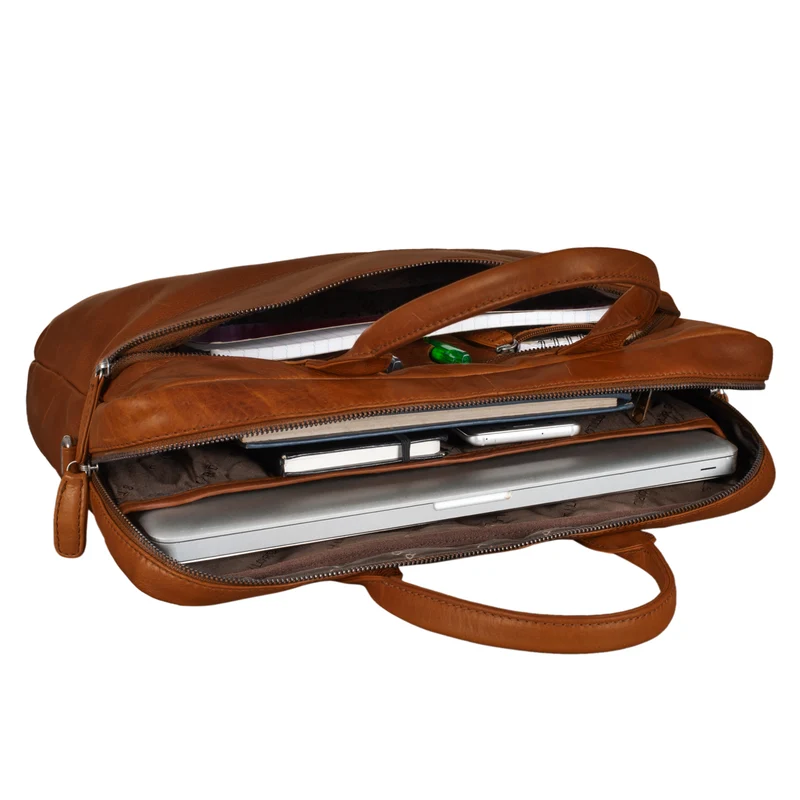 "Alvin" Business Laptoptasche Leder