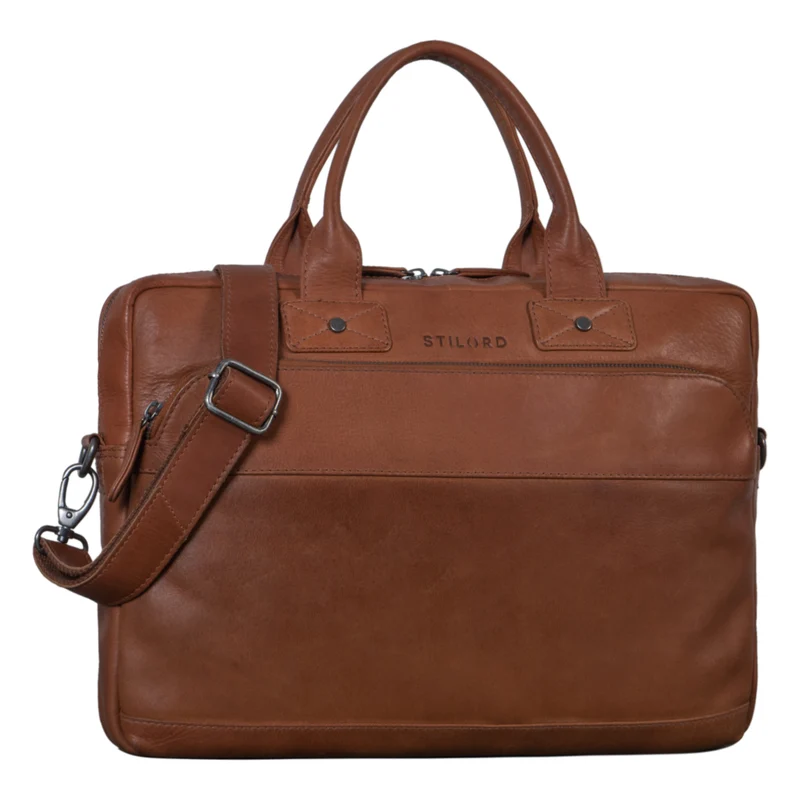 "Alvin" Business Laptoptasche Leder