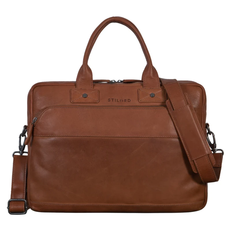 "Alvin" Business Laptoptasche Leder