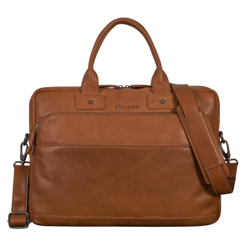 "Alvin" Business Laptoptasche Leder