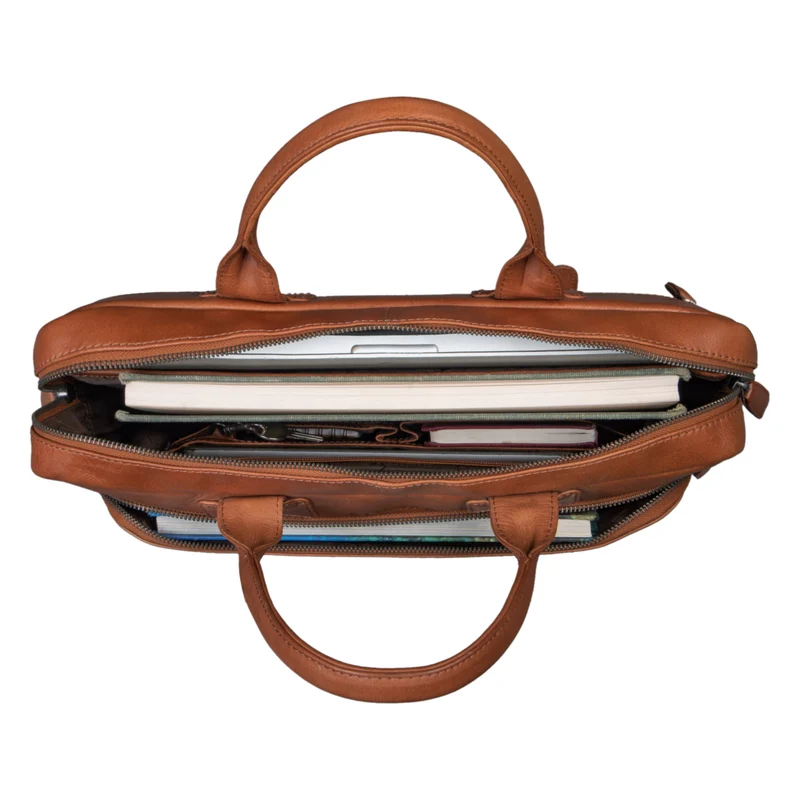 "Alvin" Business Laptoptasche Leder
