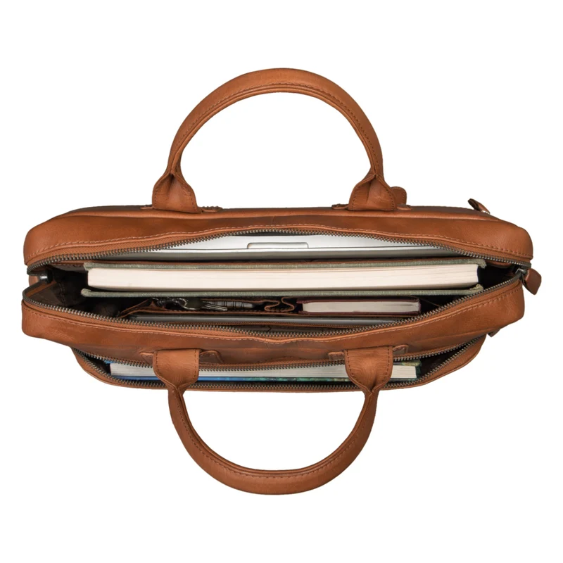"Alvin" Business Laptoptasche Leder