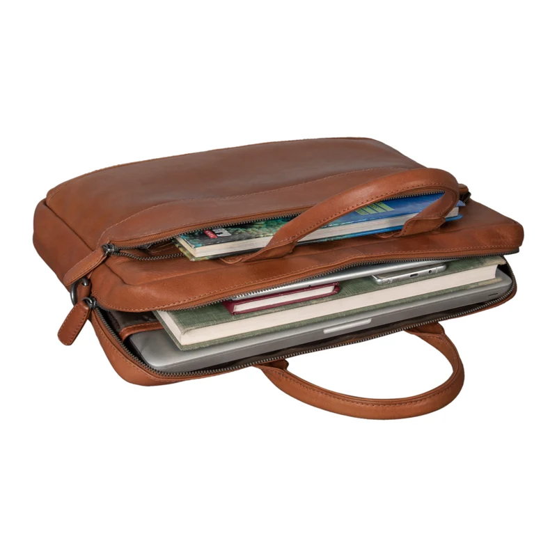 "Alvin" Business Laptoptasche Leder
