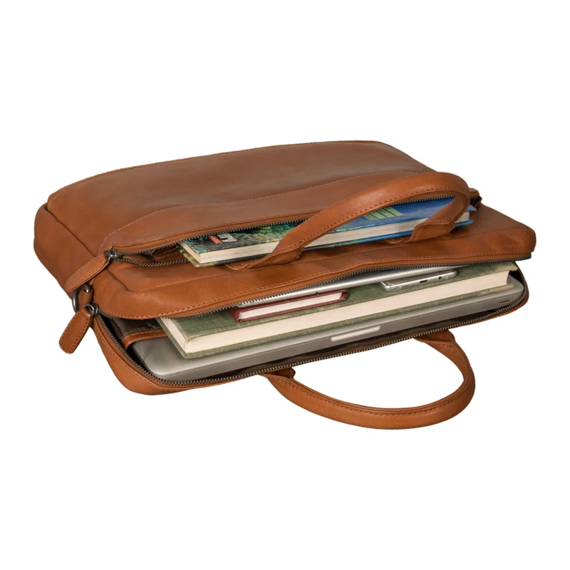 "Alvin" Business Laptoptasche Leder