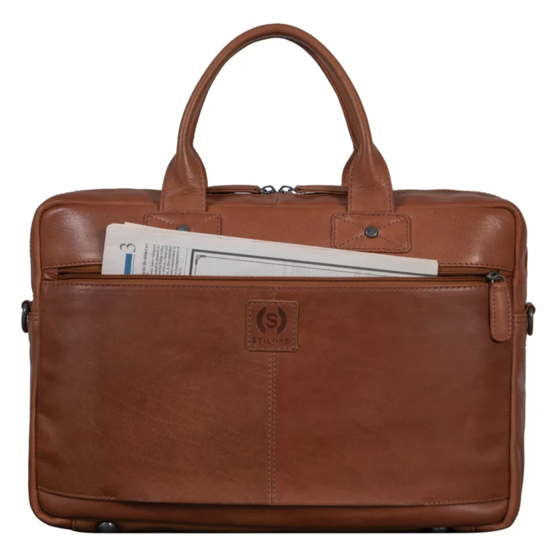 "Alvin" Business Laptoptasche Leder