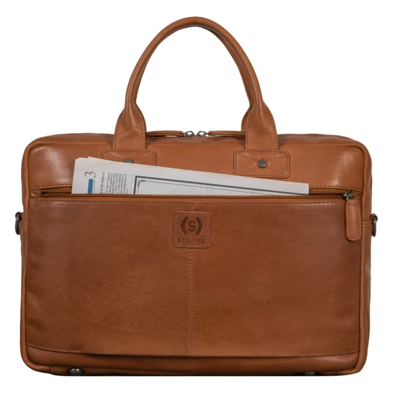 "Alvin" Business Laptoptasche Leder