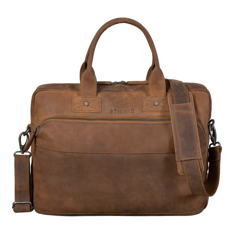 "Alvin" Business Laptoptasche Leder