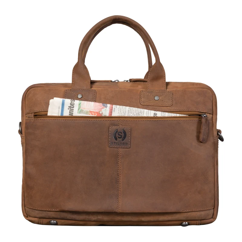 "Alvin" Business Laptoptasche Leder