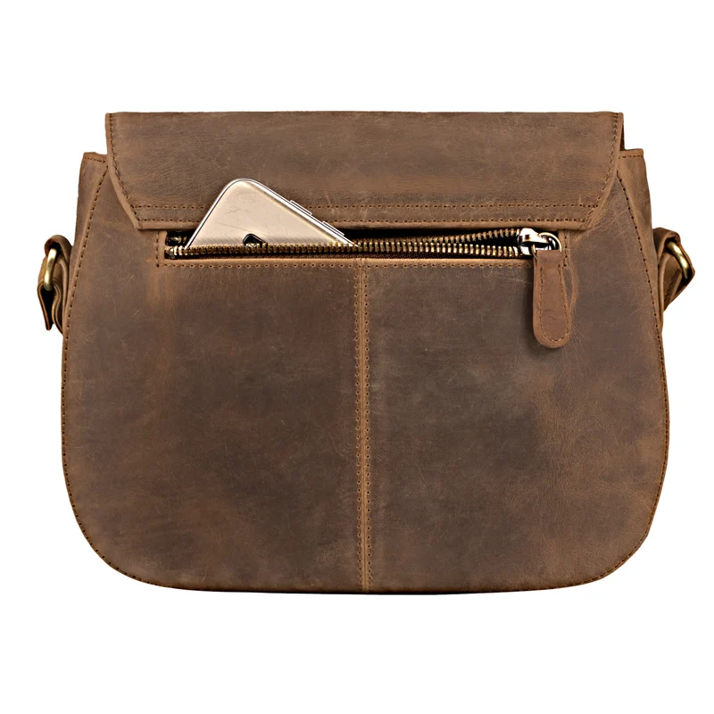 "Savannah" Umhängetasche Damen Leder kleine Echtleder Handtasche