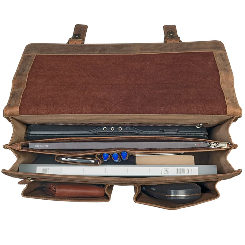 B-WARE "Constantin" Vintage Lehrertasche Aktentasche