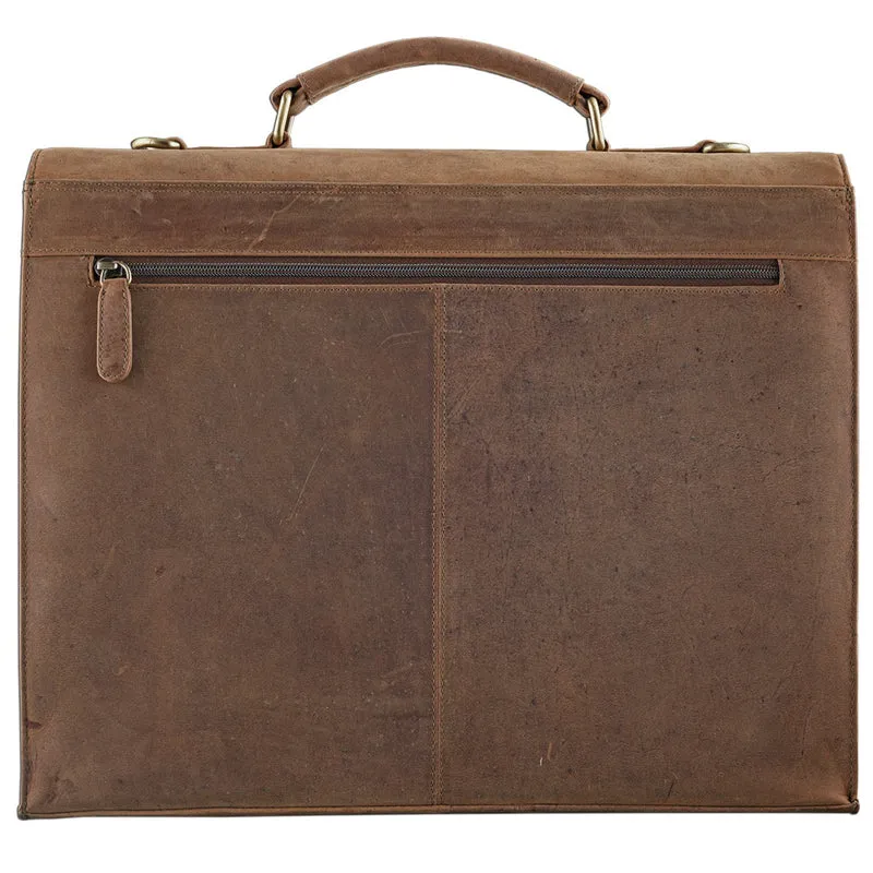 B-WARE "Constantin" Vintage Lehrertasche Aktentasche