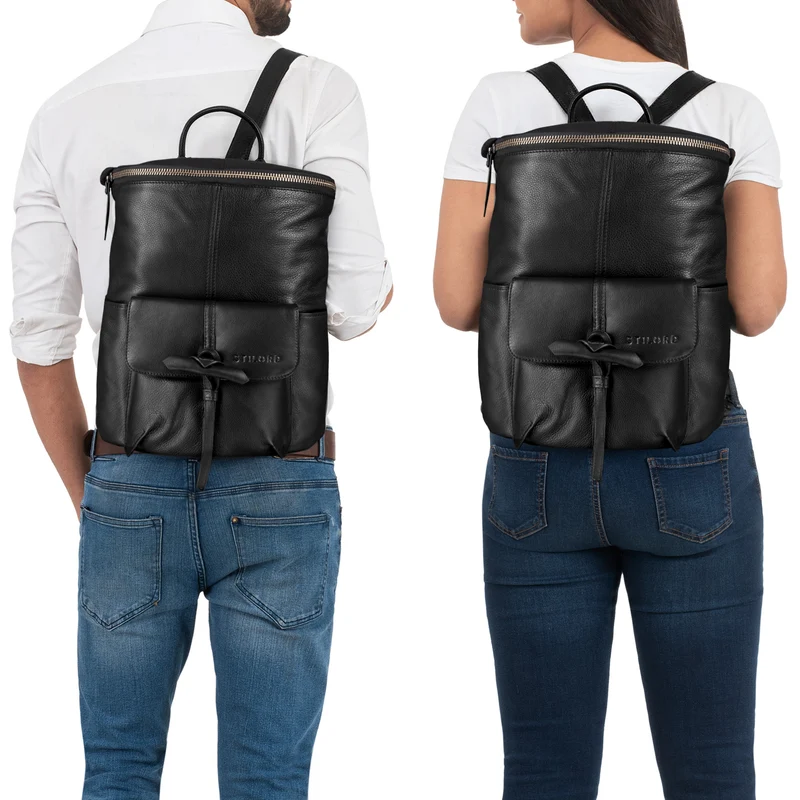 "Fernandez" Vintage Rucksack Leder Groß