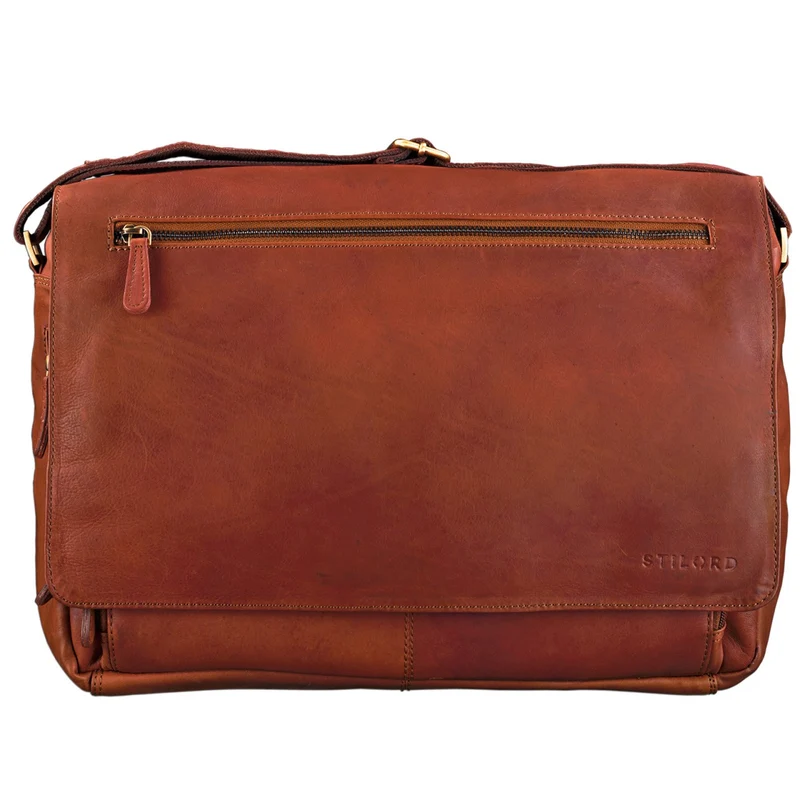 "Jan" 15,6 Zoll Laptoptasche Leder