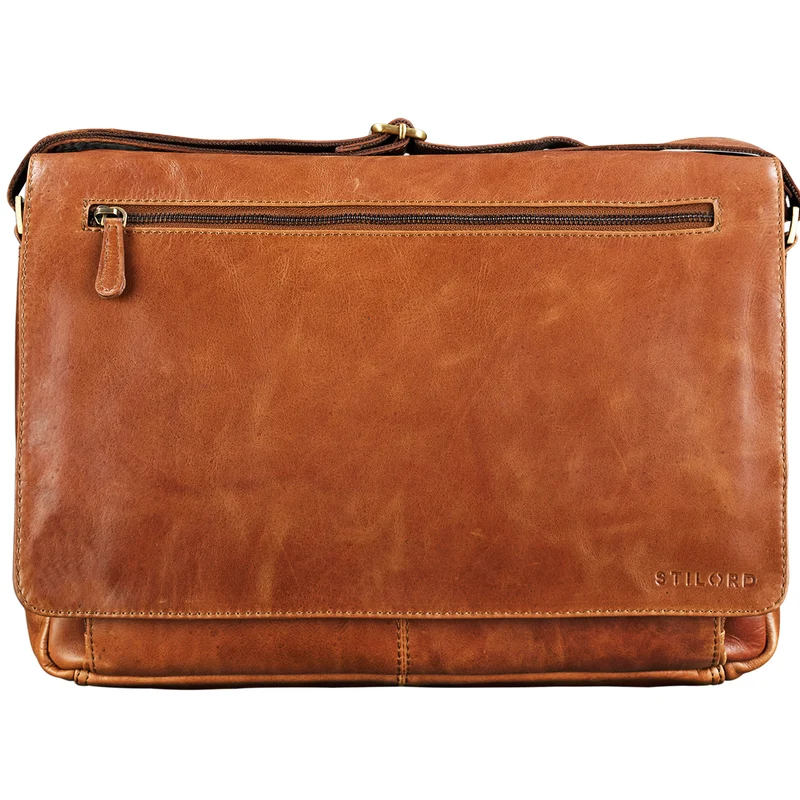 "Jan" 15,6 Zoll Laptoptasche Leder