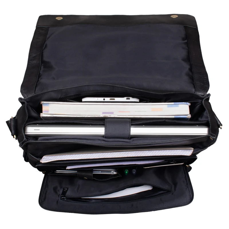 "Jan" 15,6 Zoll Laptoptasche Leder