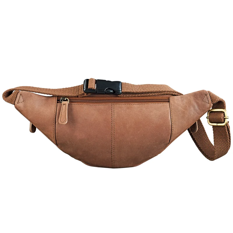 "Eliah" Vintage Gürteltasche Leder für Damen und Herren