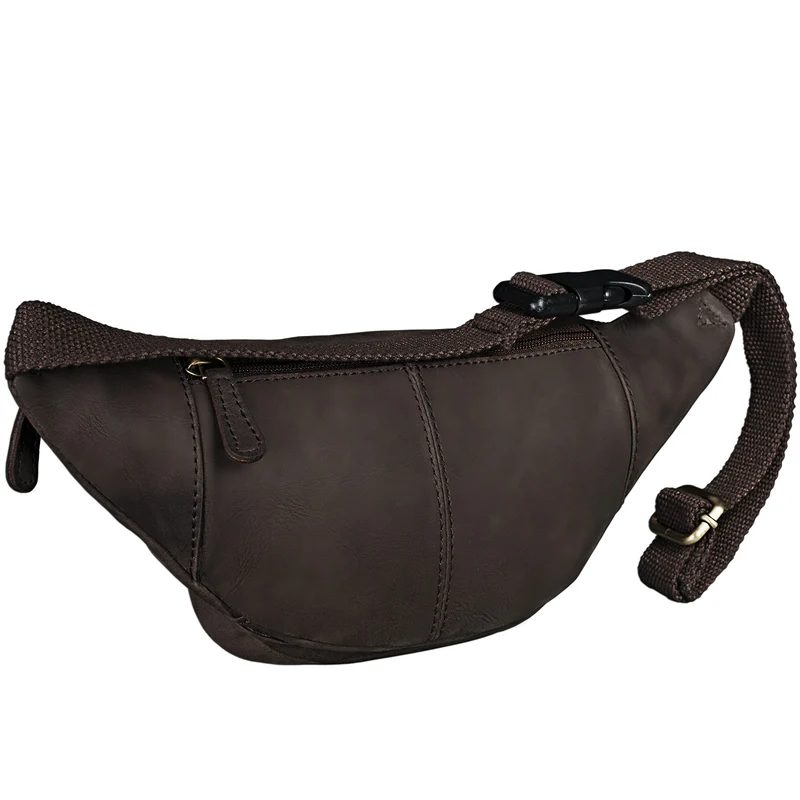 "Eliah" Vintage Gürteltasche Leder für Damen und Herren