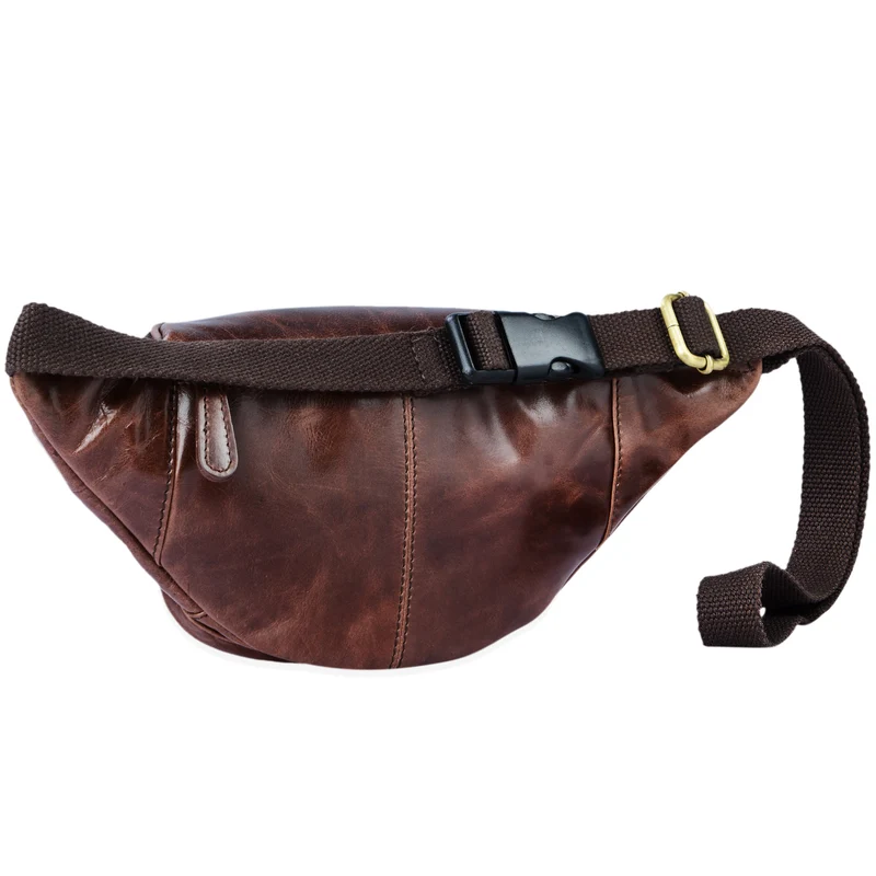 "Eliah" Vintage Gürteltasche Leder für Damen und Herren