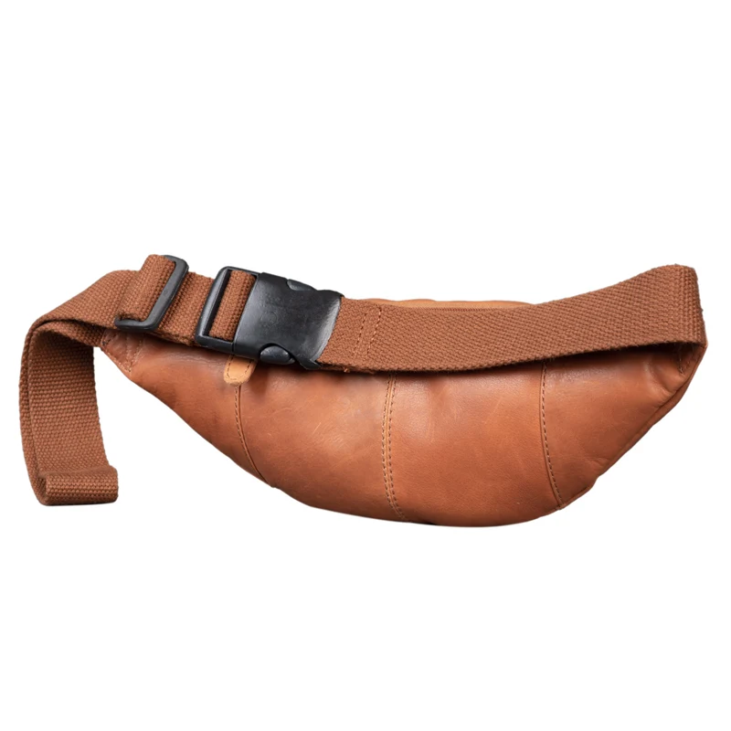 "Shawn" Stylische Leder Gürteltasche groß für Damen und Herren