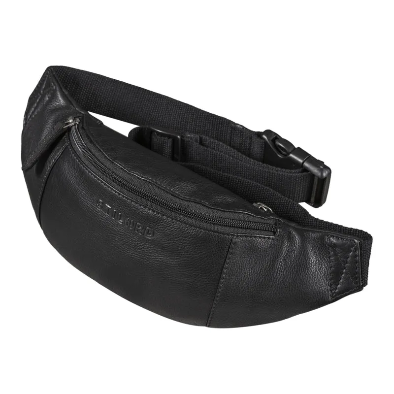 "Shawn" Stylische Leder Gürteltasche groß für Damen und Herren