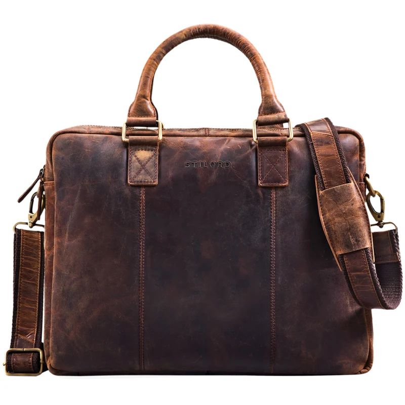 "Zacharias" Businesstasche Leder Aktentasche