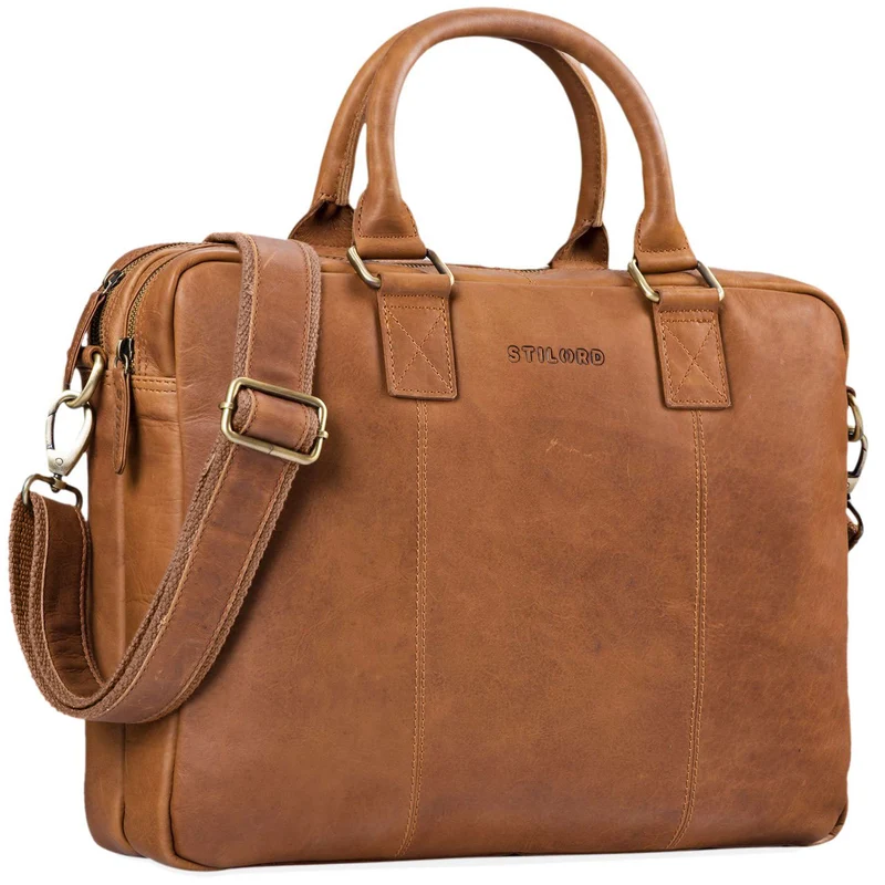 "Zacharias" Businesstasche Leder Aktentasche