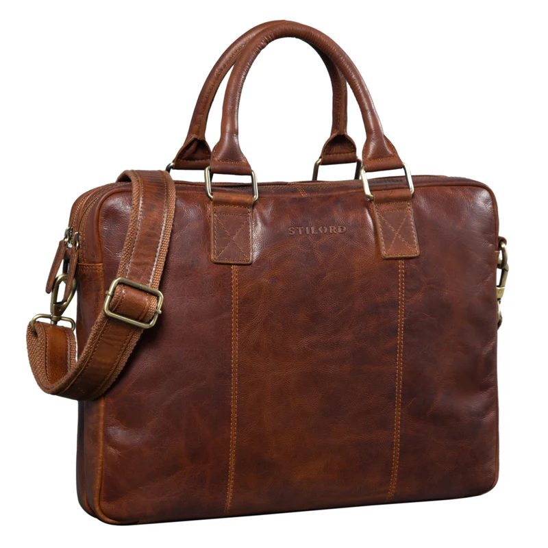 "Zacharias" Businesstasche Leder Aktentasche