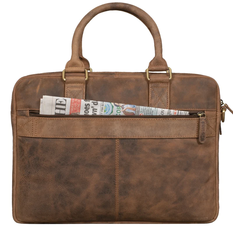 "Zacharias" Businesstasche Leder Aktentasche