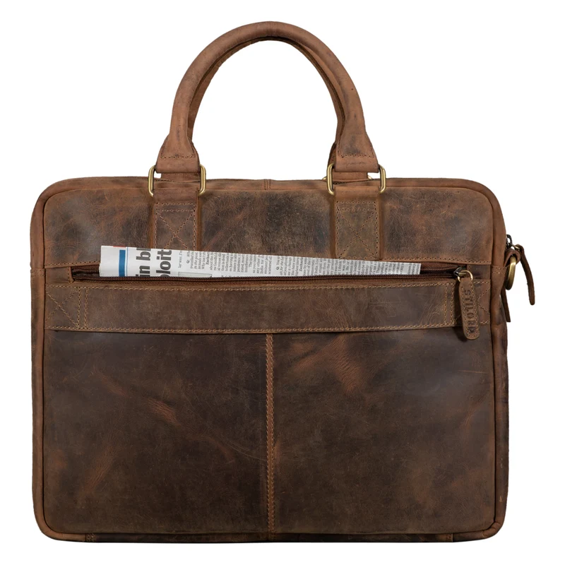"Zacharias" Businesstasche Leder Aktentasche