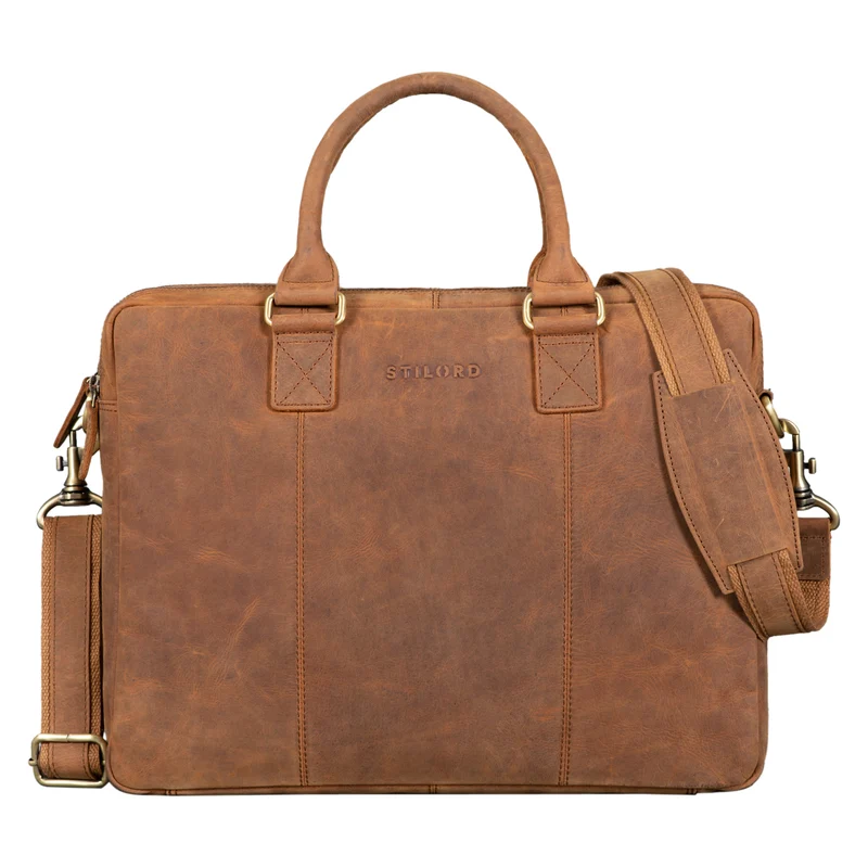 "Zacharias" Businesstasche Leder Aktentasche