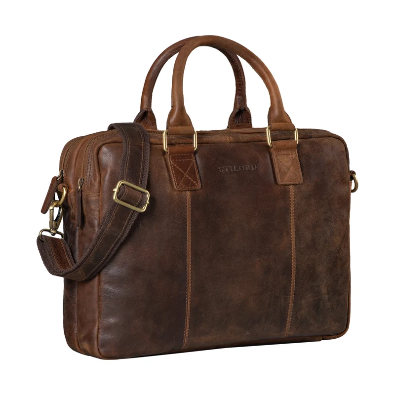 "Zacharias" Businesstasche Leder Aktentasche