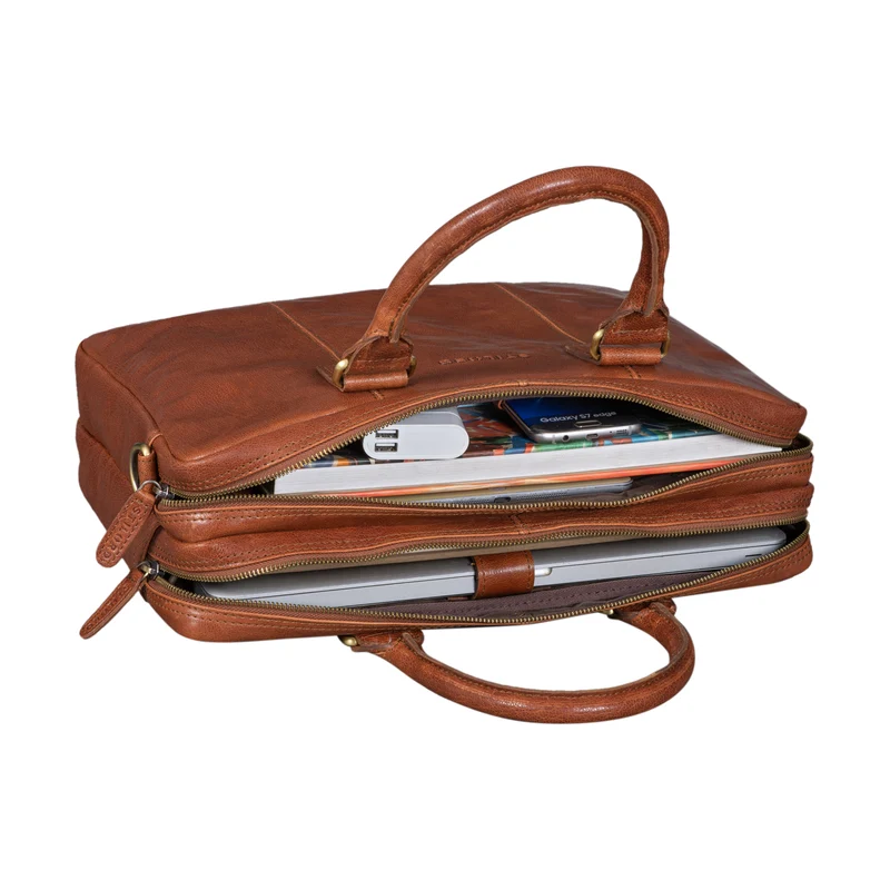 "Zacharias" Businesstasche Leder Aktentasche