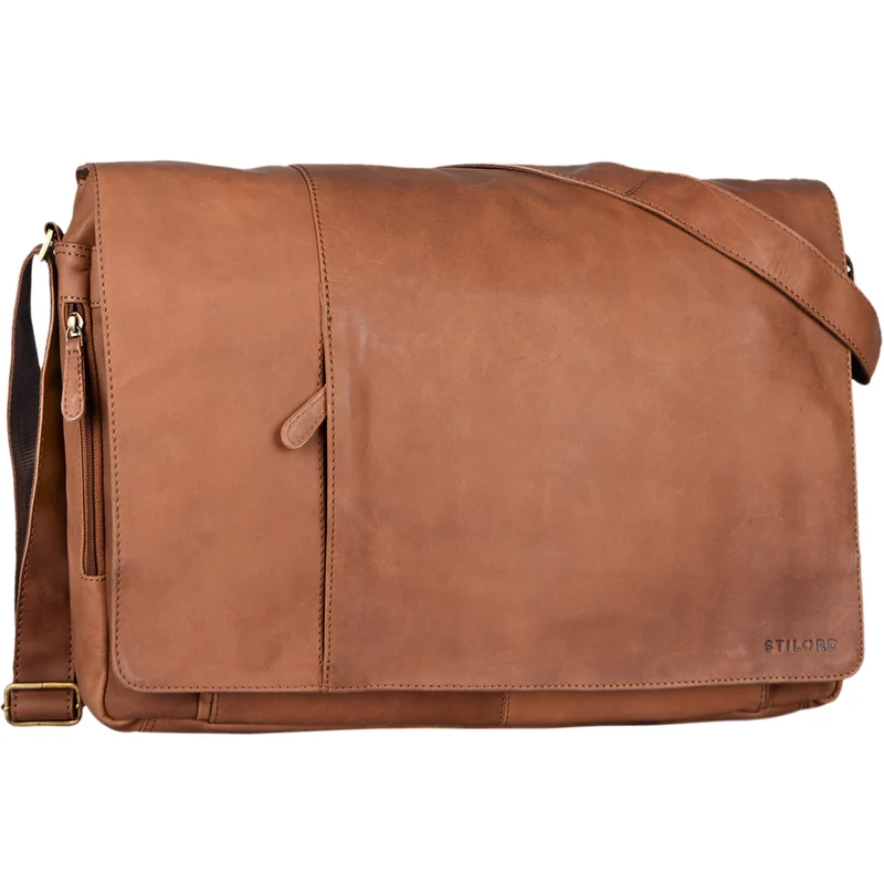 "Maximus" XXL Ledertasche mit Laptopfach 17 - 21 Zoll f. Herren
