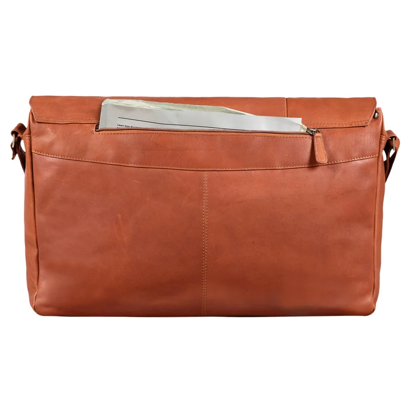 "Maximus" XXL Ledertasche mit Laptopfach 17 - 21 Zoll f. Herren