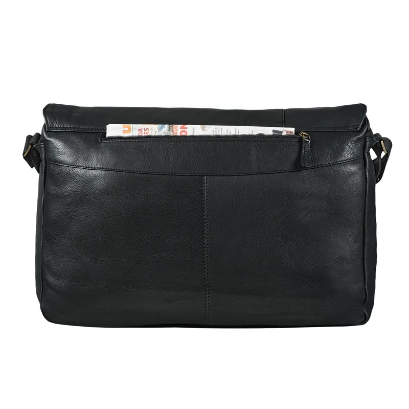 "Maximus" XXL Ledertasche mit Laptopfach 17 - 21 Zoll f. Herren